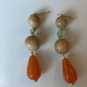 Sophie Monet Sea Glass Drop Earrings.